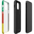 Cameroon Flag Distressed iPhone 12 Impact Case